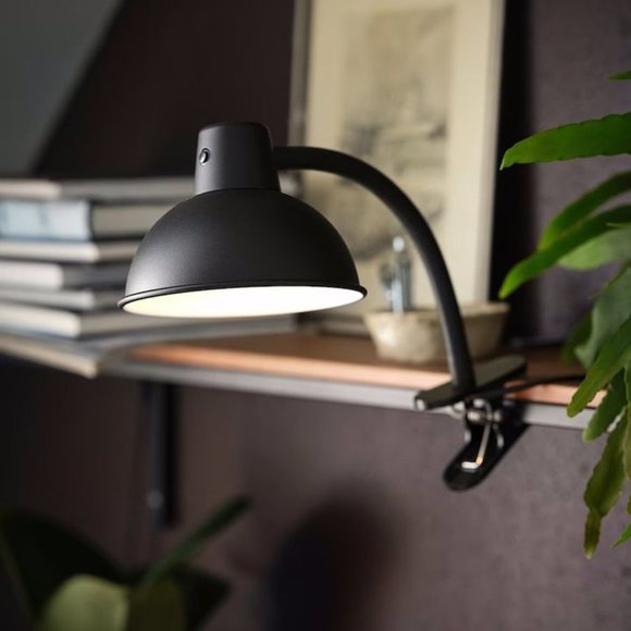 IKEA SKURUP Clamp spotlight, black - Picture 6 of 8